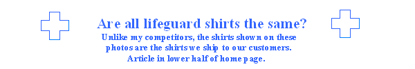 Compare Lifeguard T-Shirts